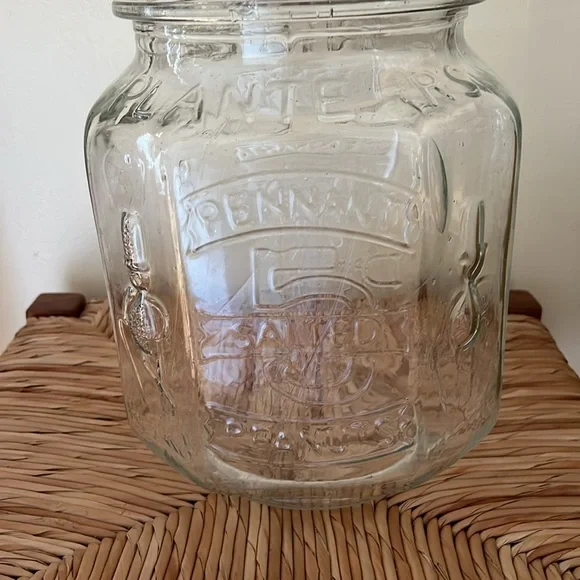 Vintage Glass Planter’s Peanut Jar - Picture 6 of 10